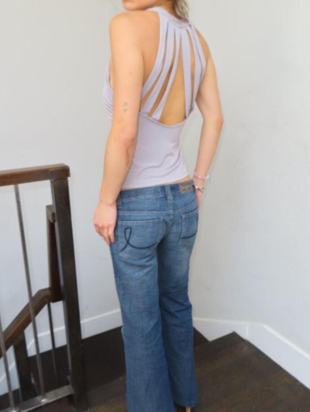 Moda International Women's Grey Vests-tanks-cami - Picture 3 of 8